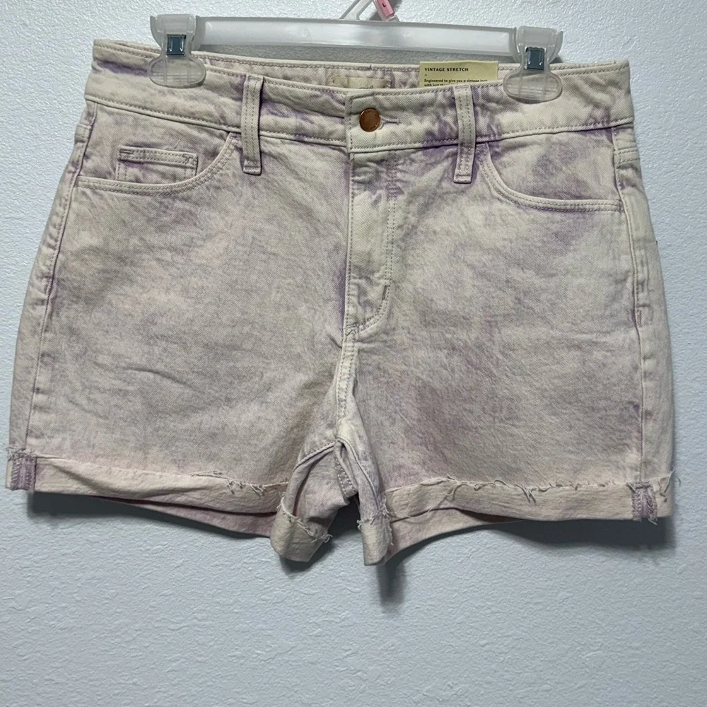 Universal Thread Lavender Jean Shorts - Picture 1 of 10